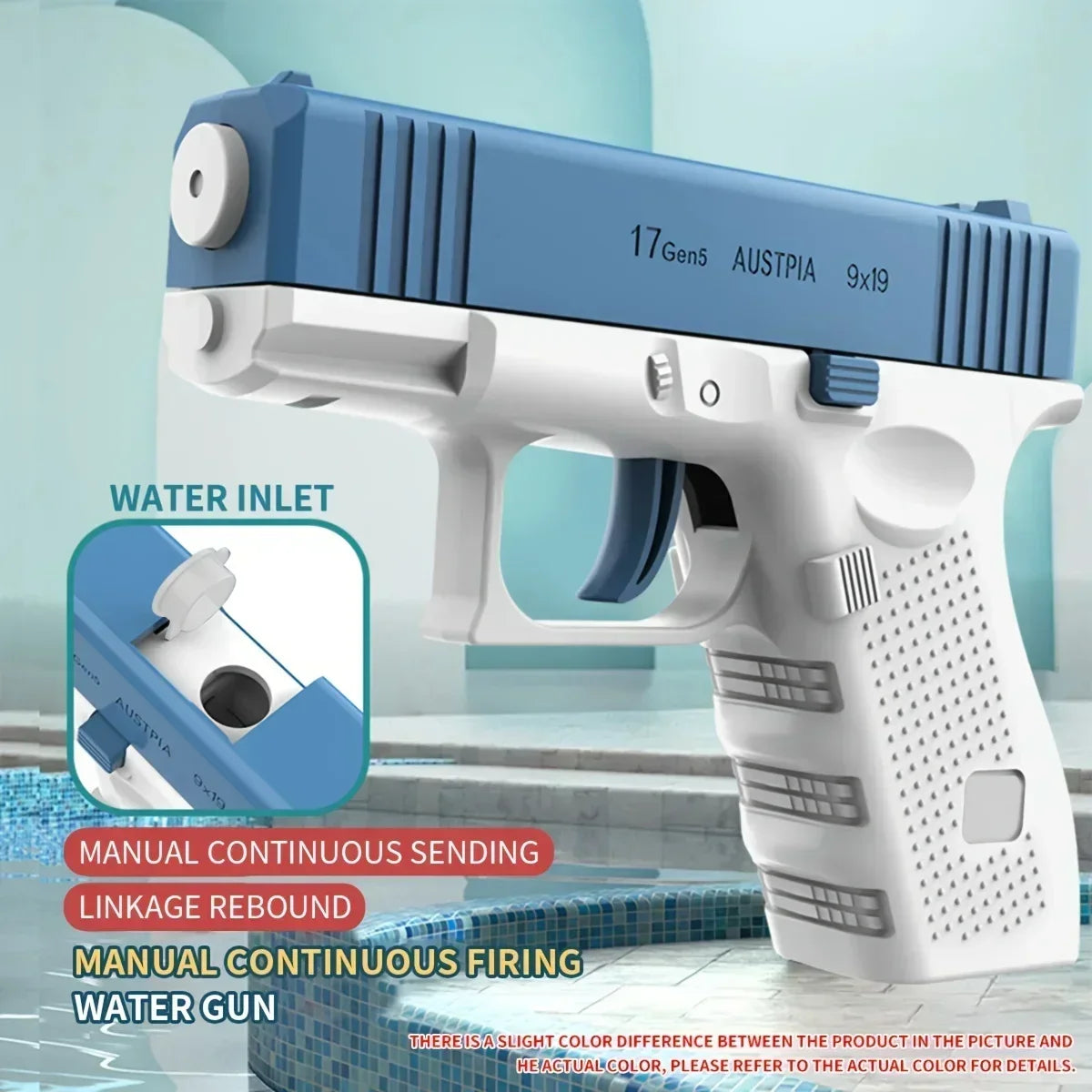 NEW Water Gun Toys Bursts Children's High-pressure Strong Charging Energy Water Automatic Water Spray Children's Toy Guns