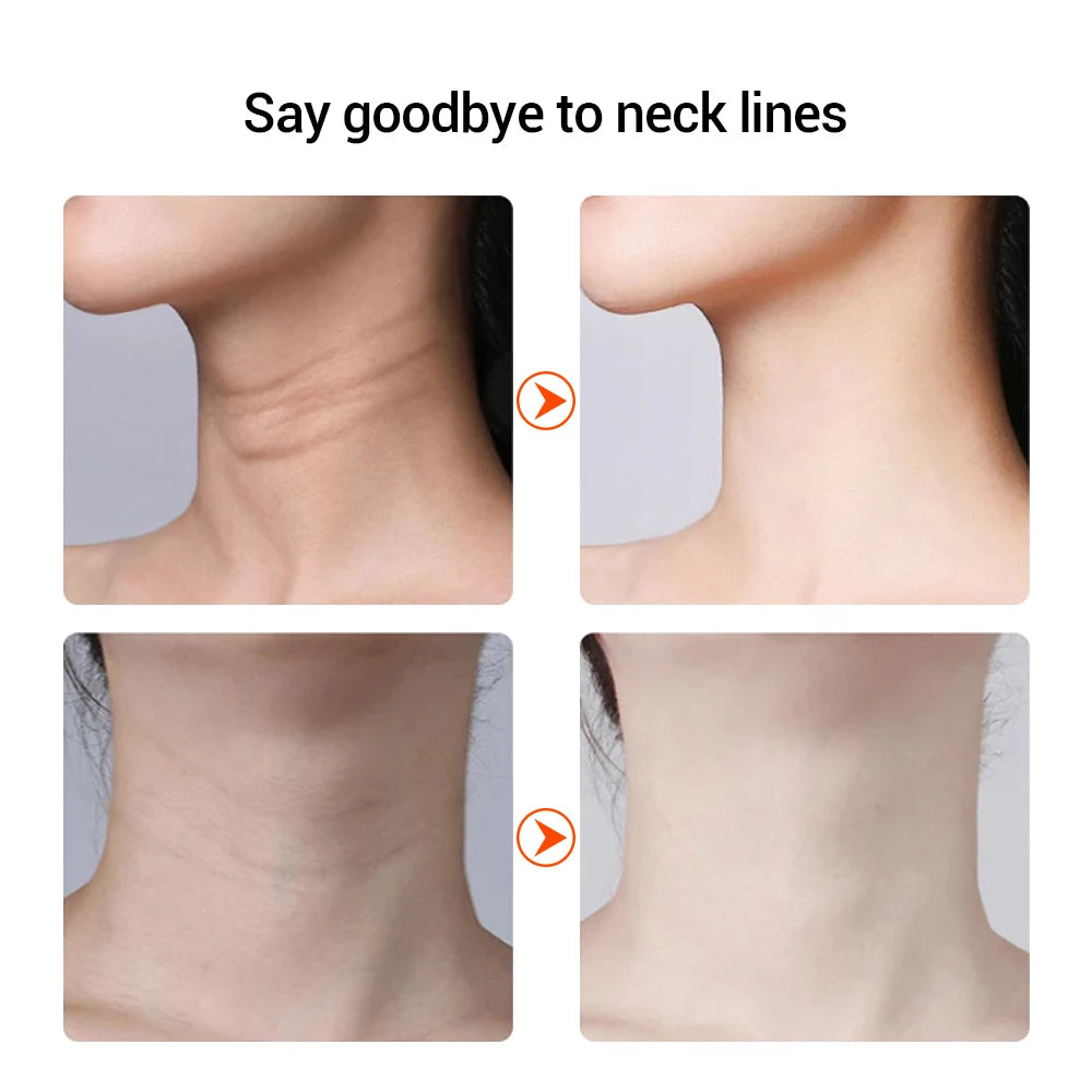EMS Micro-current Neck Beauty Device LED Photon Firming Rejuvenation Anti Wrinkle Skin Care Chin Lifting Facial Massager