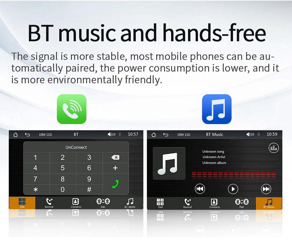 BQCC 7" IPS HD Portable MP5 Car Player Mirrorlink WIFI BT FM USB TF Autoradio Wireless Carplay Android Auto IOS Vehicle Stereo