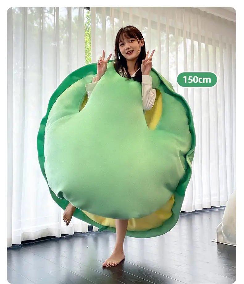 Wearable Turtle Shell Plush Pillows Stuffed Soft Tortoise Turtle Shell Stuffed Animal Costume Plush Dress Up Cushion Funny Toy