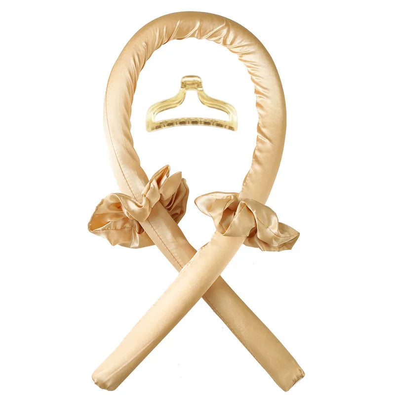 Curlers Hair Styling Tools Heatless Curling Rod Headband No Heat Silk Curls Ribbon Hair Rollers Sleeping Soft Headband Lazy Hair