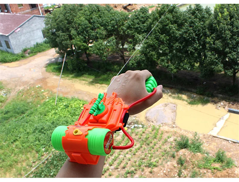 Water Gun Toys Fun Spray Wrist Hand-held Children's Outdoor Beach Play Water Toy For Boys Sports Summer Pistol Gun Weapon Gifts