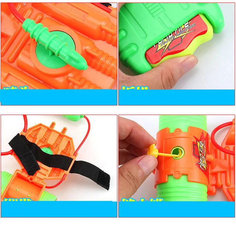 Water Gun Toys Fun Spray Wrist Hand-held Children's Outdoor Beach Play Water Toy For Boys Sports Summer Pistol Gun Weapon Gifts