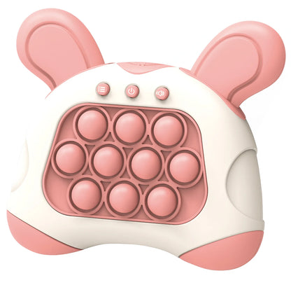 Upgraded Electronic Pop-Push Childrens Press Handle Fidget Toy Quick Push Game Squeeze Relief Toys Whac-A-ole Toys Sensory Toys