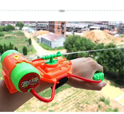 Water Gun Toys Fun Spray Wrist Hand-held Children's Outdoor Beach Play Water Toy For Boys Sports Summer Pistol Gun Weapon Gifts