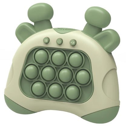 Upgraded Electronic Pop-Push Childrens Press Handle Fidget Toy Quick Push Game Squeeze Relief Toys Whac-A-ole Toys Sensory Toys